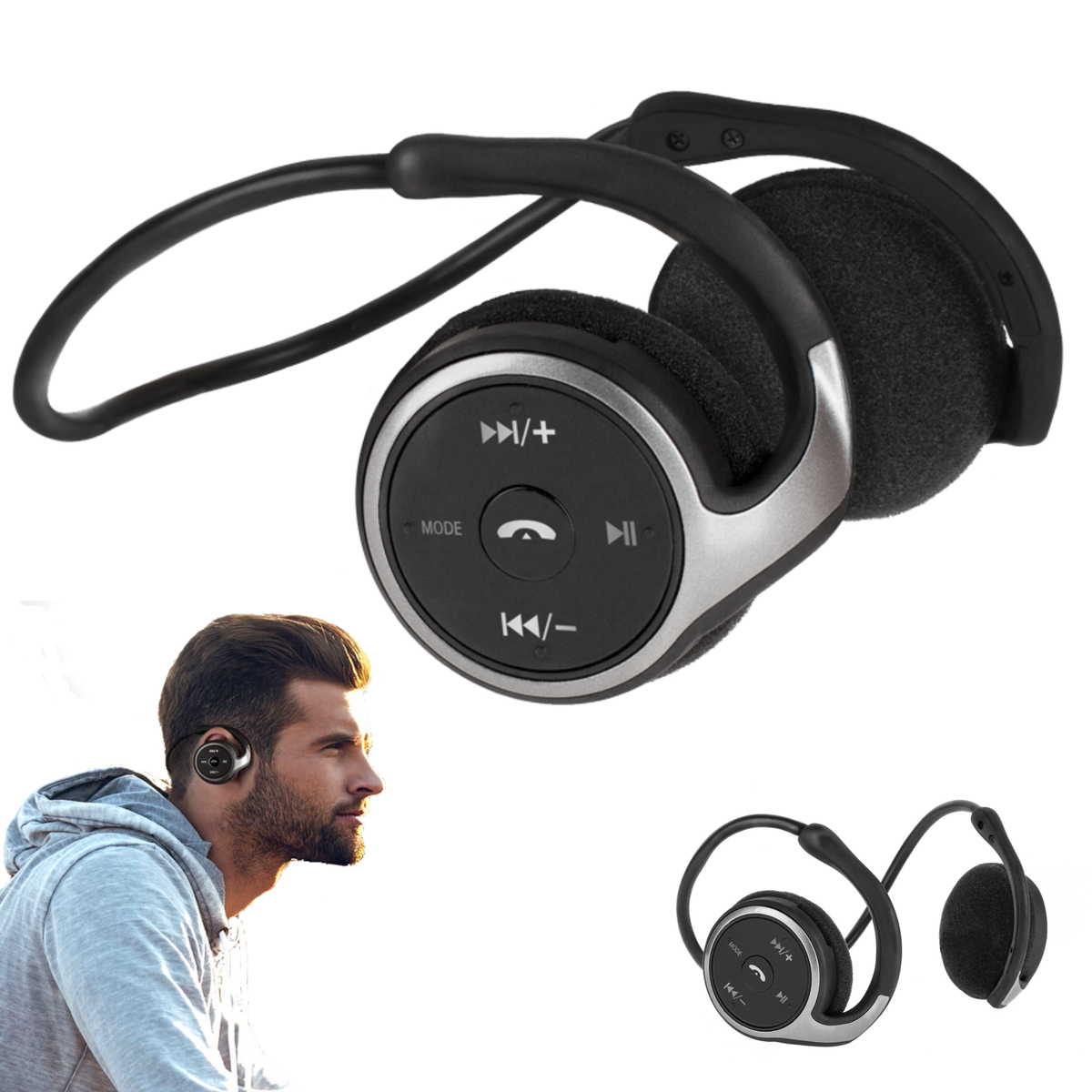 Kruger&Matz Kruger&Matz KMP10BT Wireless Over-Ear Headphones – image 4