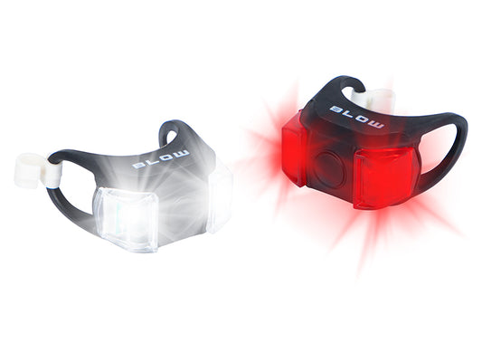 Blow Bicycle parts – 71-169# Front and Rear Bike Lights, Set BL-07