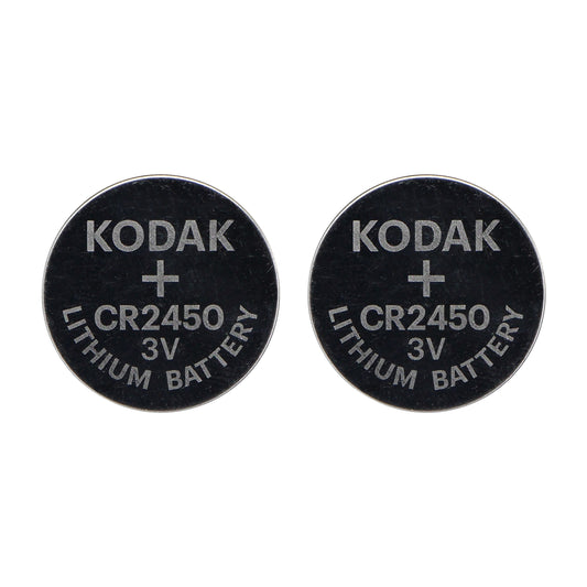 Orno Alkaline, coin-cell, and zinc-carbon – Kodak Max Lithium CR2450 Batteries, 2-pack