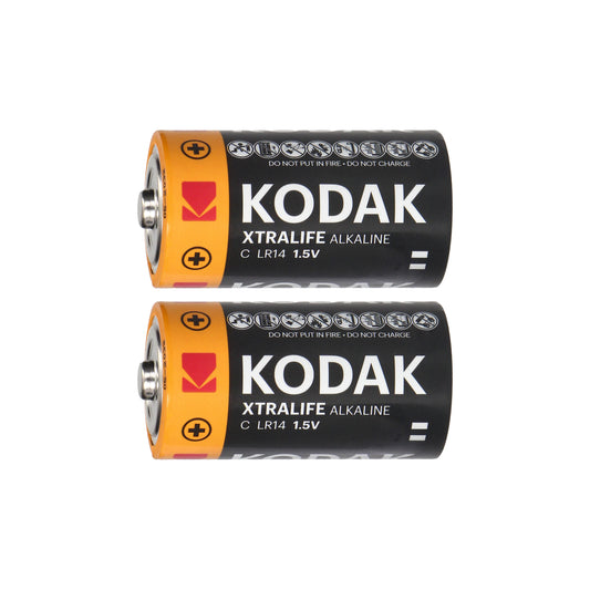 Orno Alkaline, coin-cell, and – Kodak XTRALIFE Alkaline KC-2 LR14 Batteries, 2-pack