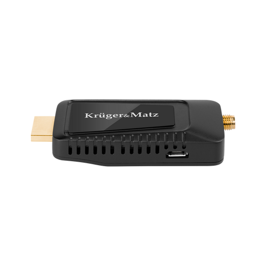 Kruger&Matz TV Boxes – Mini DVB-T2 HEVC H.265 Tuner with HDMI Output
