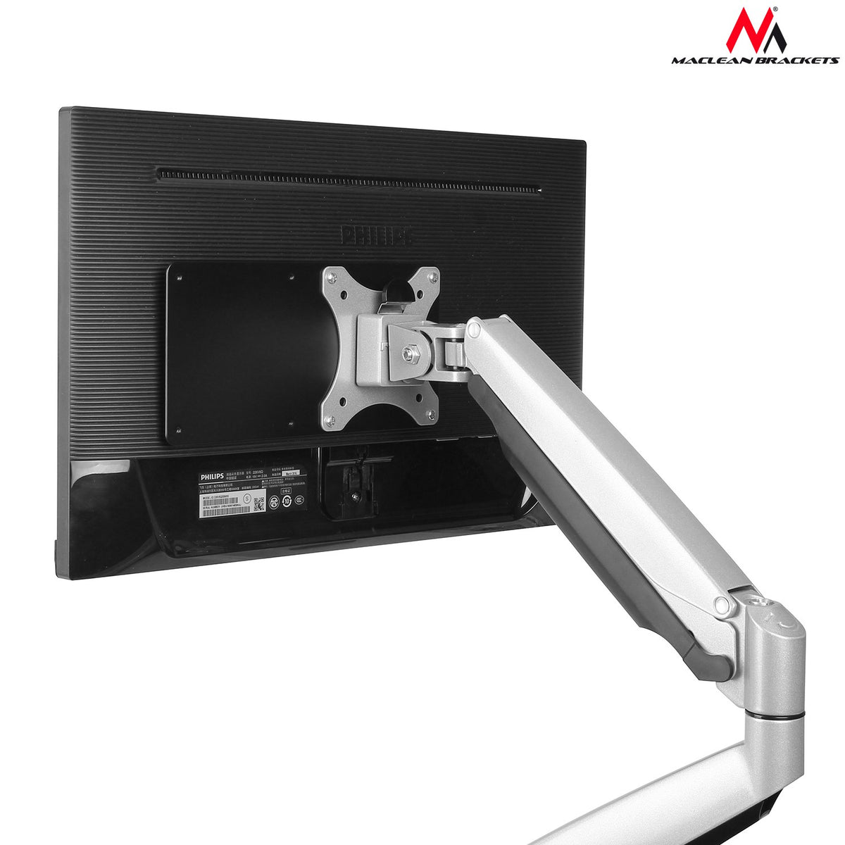 Maclean MC-721 45387 VESA Mount Adapter for Mini Computers, Black, NUC, Mac mini, CPU – image 4