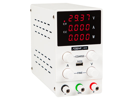 Blow Switching – 58-623# x3010 30 V/10 A White Laboratory Power Supply