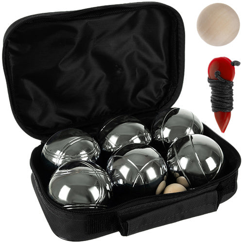 KRUZZEL The remaining – Boule Set: 6 Balls + Carrying Case 23440