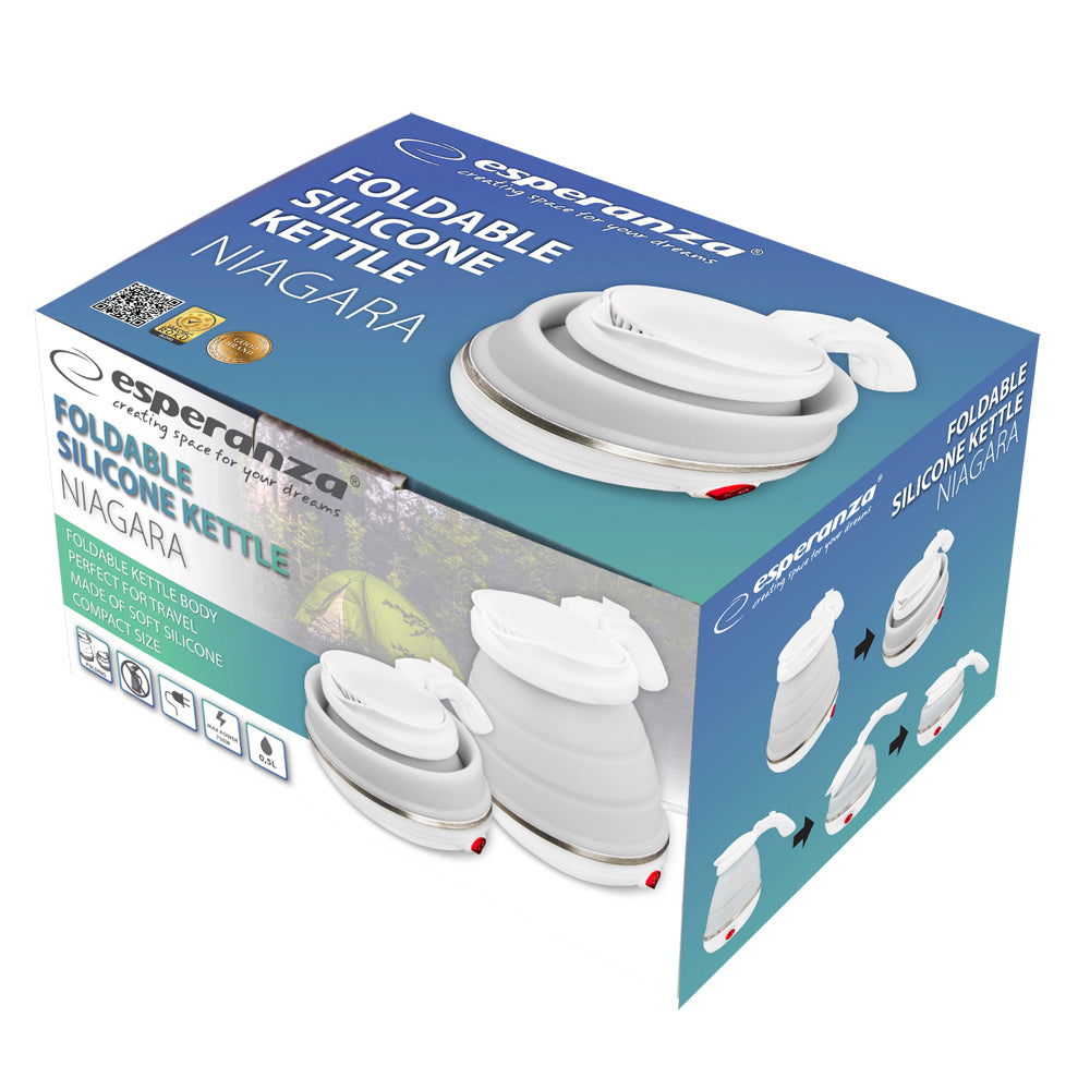 Esperanza Electric – EKK023 Esperanza Foldable Silicone Electric Kettle "Niagara" 0.5 L – image 9