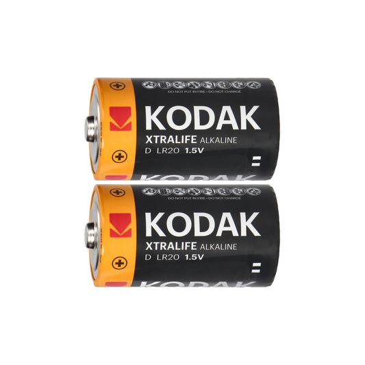 Orno Alkaline, coin-cell, and – Kodak XTRALIFE Alkaline KD-2 LR20 Batteries, 2-pack
