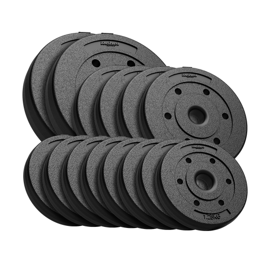 Rebel Bituminous load set 30kg (8x1.25kg + 4x2.5kg + 2x5kg), hole 31mm, REBEL ACTIVE