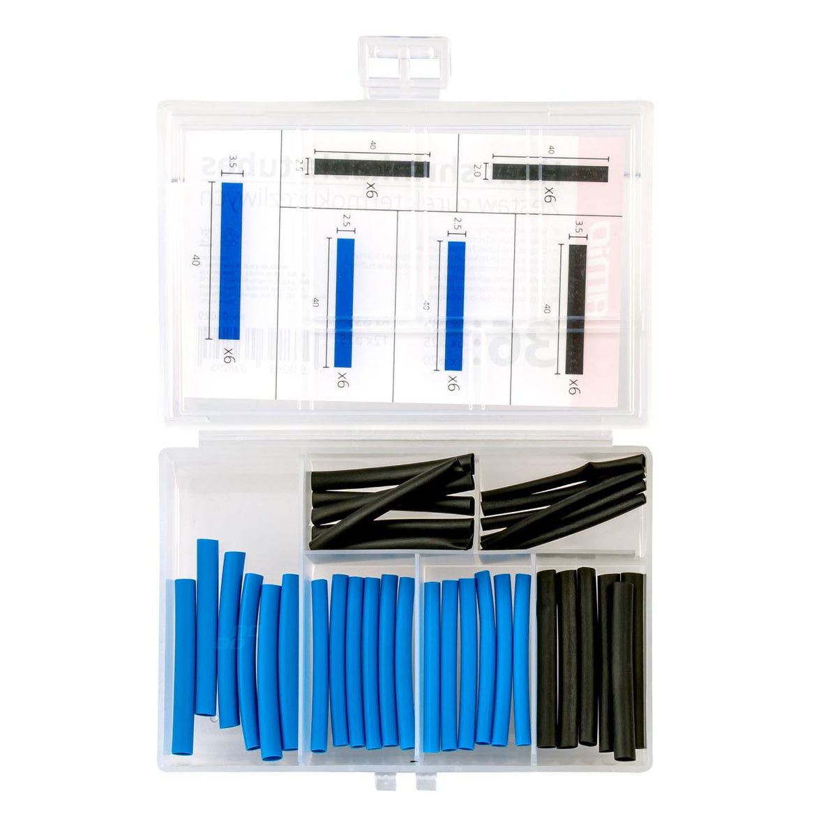 AMiO Connectors – Heat-Shrink Tubing Set (36 pieces) amio-03029