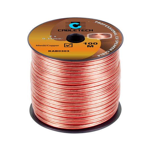 Cabletech Speaker Cables – 0.35 mm speaker cable