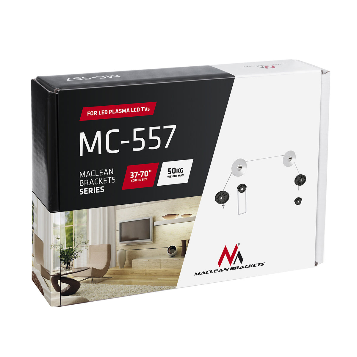 Maclean MC-557 25768 Mounting bracket for 32- to 70-inch LED TVs – image 9