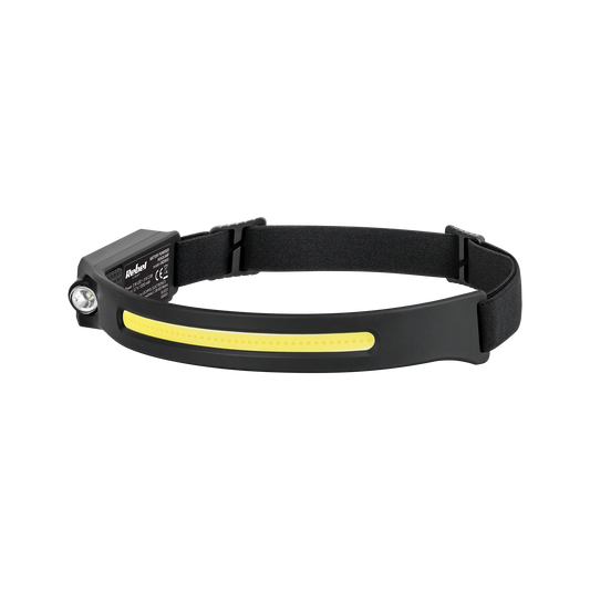 Rebel Flashlights, hand lamps, headlamps, tourist – Rechargeable headlamp (COB) - headband