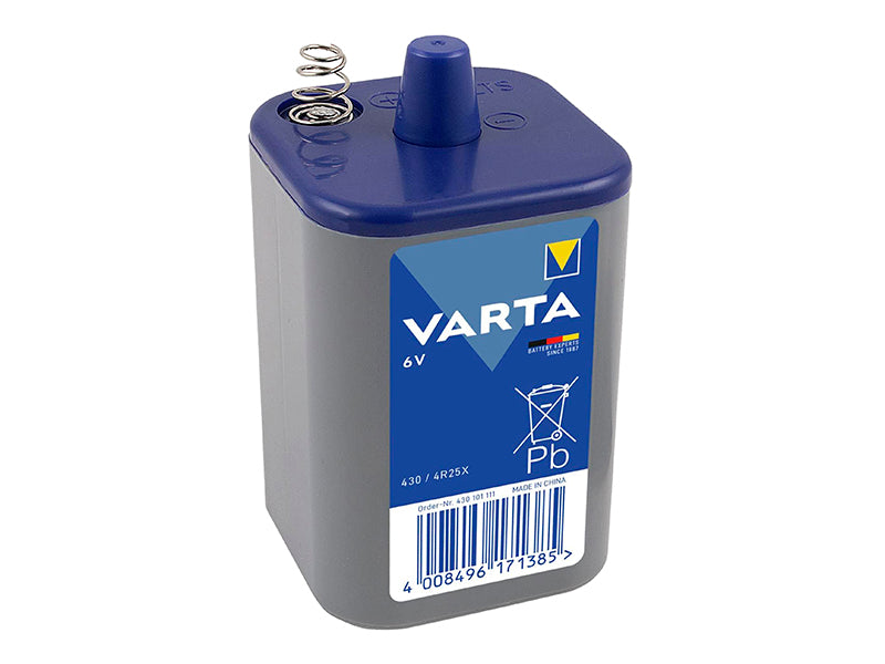 Blow Alkaline, coin-cell, and zinc-carbon batteries – 82-630# Varta 4R25 6V battery