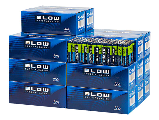 Blow Alkaline, coin-cell – 82-607# Blow Super Alkaline AAA LR3 Batteries, 720-pack