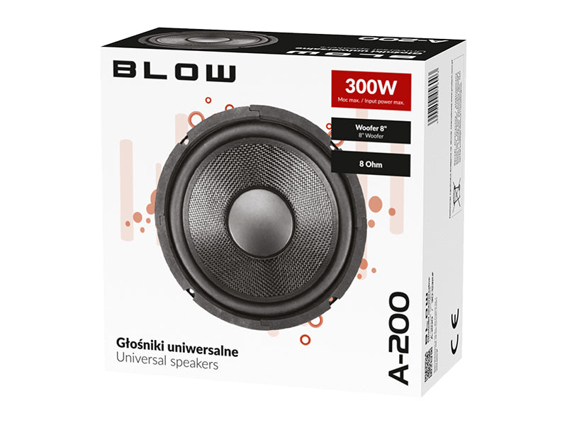 Blow Car Speakers – 30-532# Blow A-200 Speaker 8 ohms – image 3