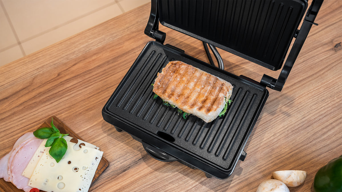 Teesa Electric Grills – Panini Grill, Toaster, 1500W – image 10