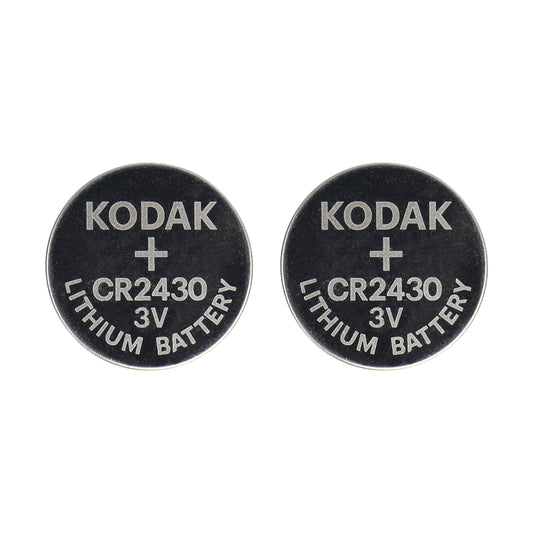 Orno Alkaline, coin-cell, and zinc-carbon – Kodak Max Lithium CR2430 Batteries, 2-pack