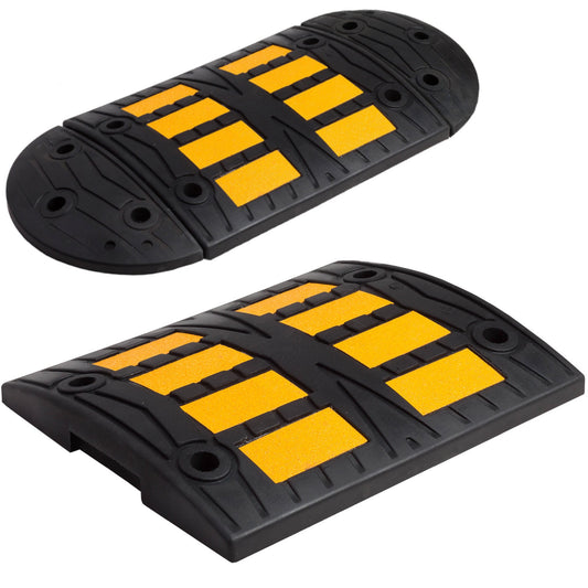 PRO-LINE Tools – Rubber middle speed bump, width 480x395x60mm
