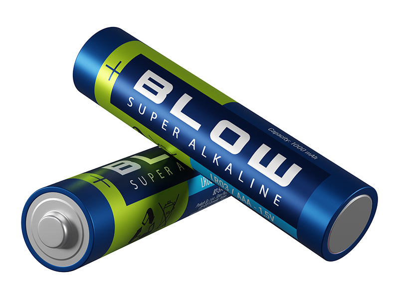 Blow 82-513# Blow Super Alkaline AAA LR3 Batteries, 4-Pack Blister Pack – image 2
