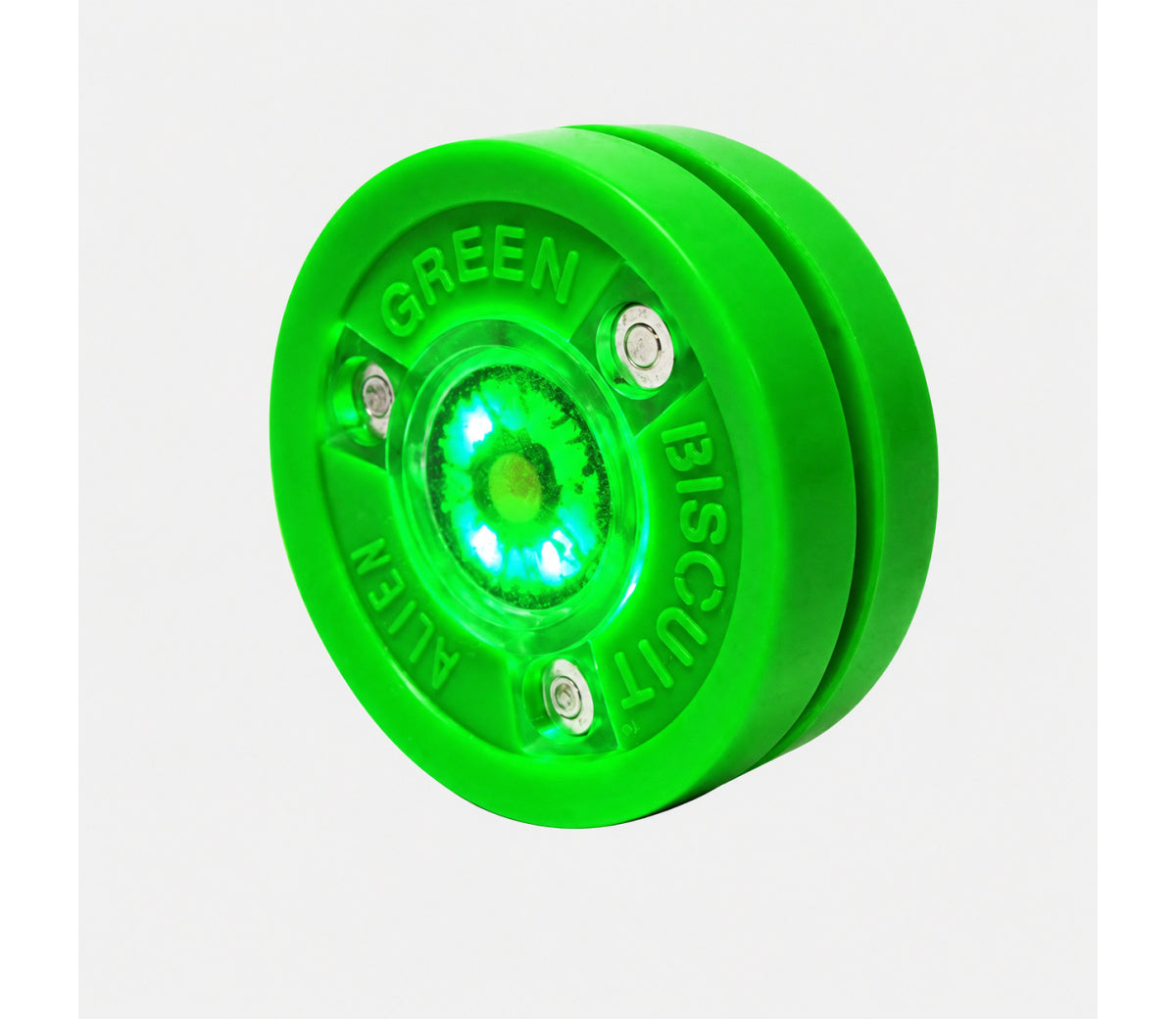 Green biscuit ALIEN with LED lights
