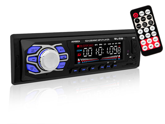Blow "78-269# Blow AVH-8624 Radio with RDS, MP3, USB, microSD, Bluetooth, FM, and AM"