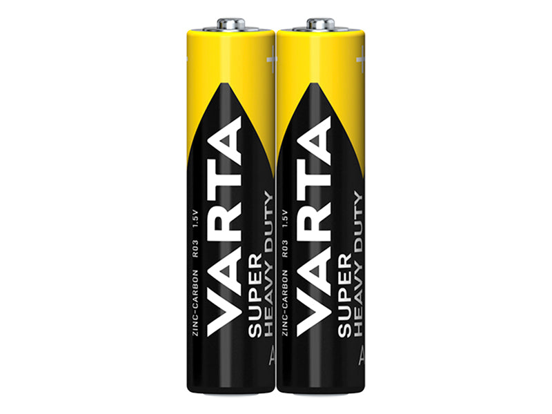 Blow 82-551# Varta SuperLife 1.5 R3 AAA Zinc-Carbon Battery (foil packaging), 2-pack