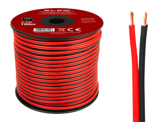 Blow Speaker Cables – 73-376# Speaker wire, 2x2.50 mm, black and red