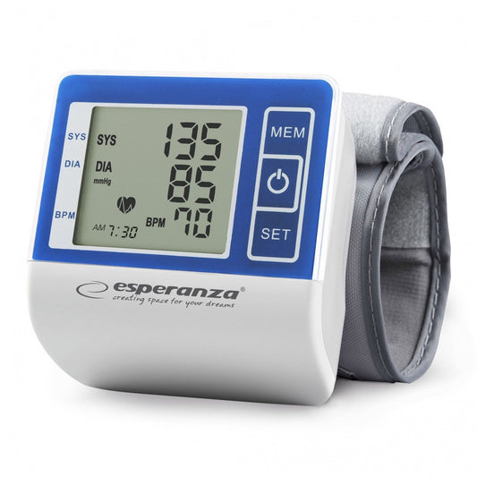 Esperanza Blood Pressure Monitors – ECB001 Vigor Wrist Blood Pressure Monitor