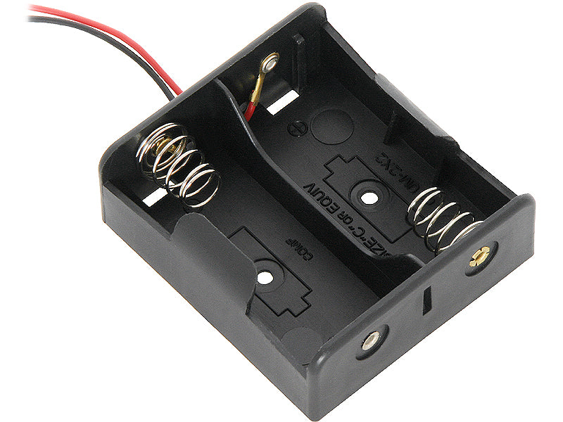 Blow Containers and bins – 3867# Battery holder for 2 R14 batteries