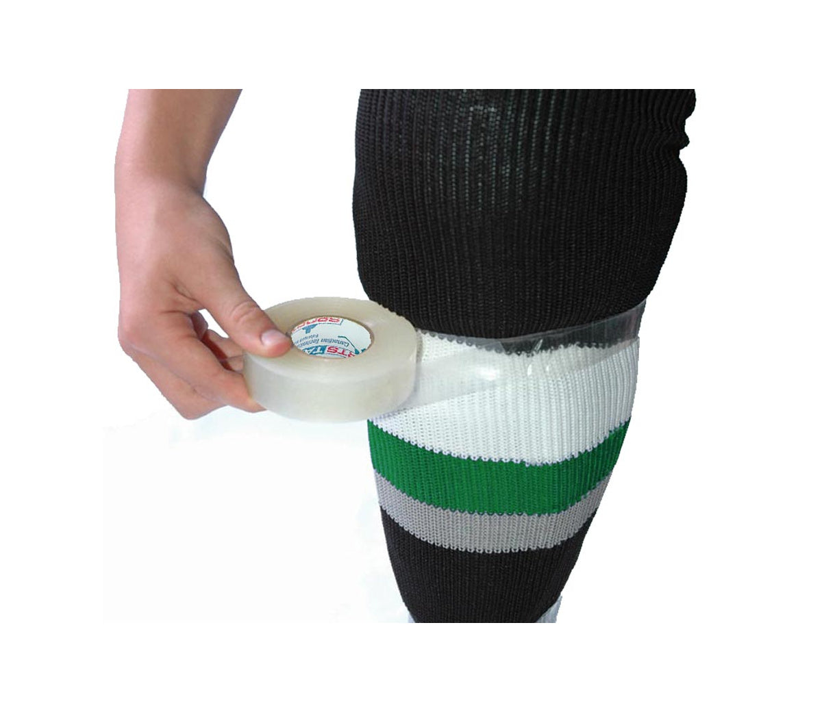 Hockey shin guard transparent tape 1 pc. 24mmx25m SPORTSTAPE