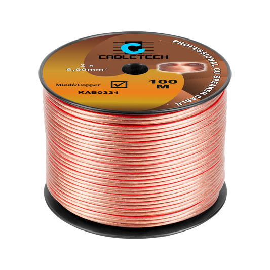 Cabletech Speaker Cables – 6mm speaker cable