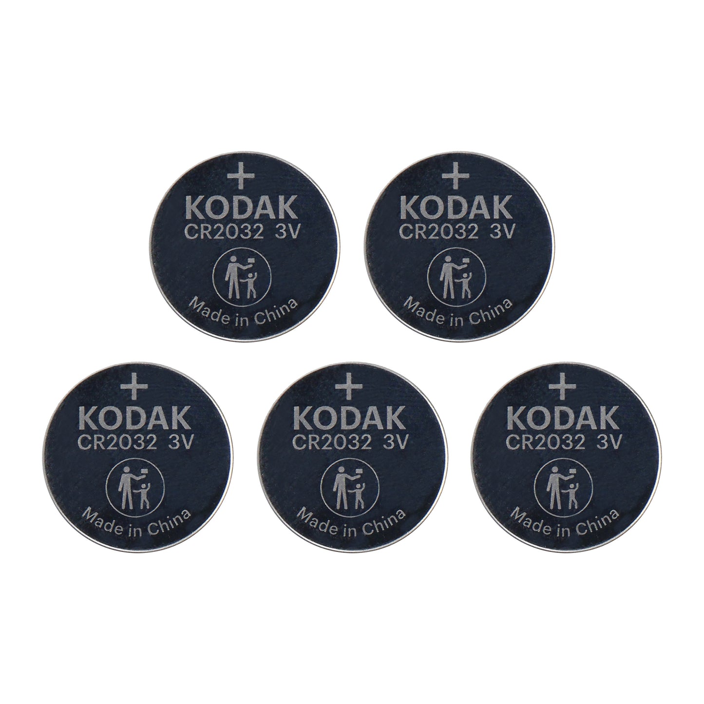 Orno Alkaline, coin-cell, and zinc-carbon – Kodak Max Lithium CR2032 Batteries, 5-pack – image 2