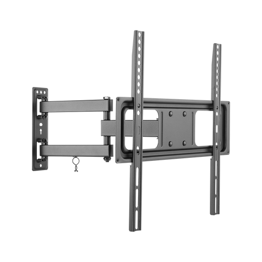 Cabletech TV – 32–55-inch Wall Mount, Black, LPA52-443 (Vertical and Horizontal Adjustment)