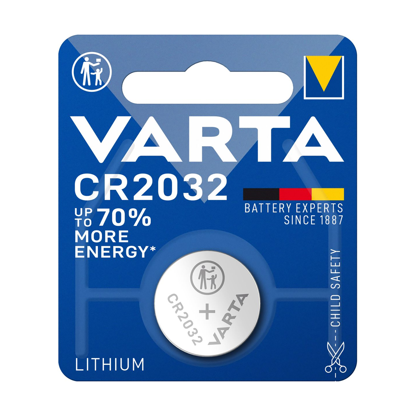 Varta Alkaline, coin-cell, and – VARTA CR2032 Battery, 1 per blister pack