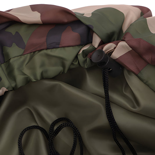 RTO 2-in-1 Mummy Sleeping Bag for Hiking, Tent Blanket, Hood, Storage Bag, 210x75 cm - s212