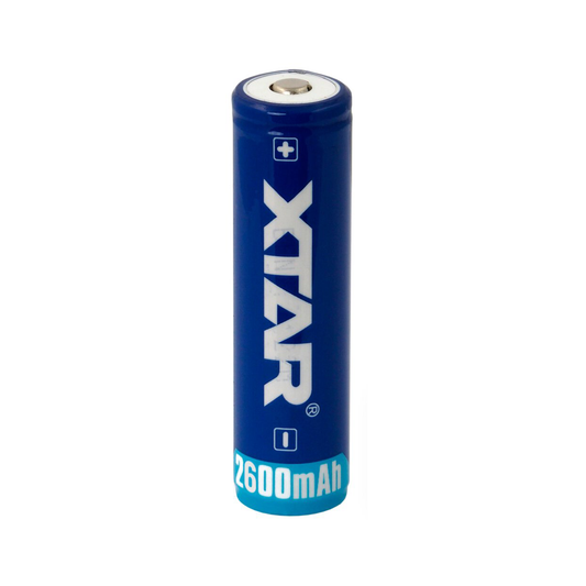 LP Rechargeable – XTAR 18650 3.7V Li-ion 2600mAh Battery with Safety Features