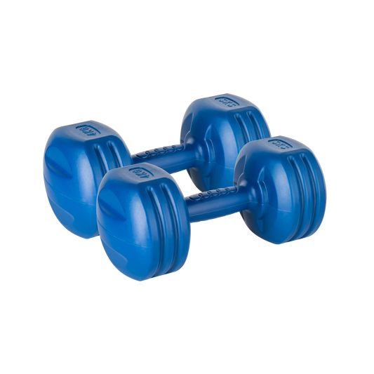 Rebel Kettlebells and dumbbells – 2x4 kg Bituminous Dumbbells, REBEL ACTIVE