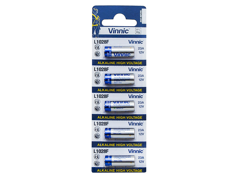 Blow Alkaline, coin-cell, and zinc-carbon batteries – 8882# Battery l1028 23a Vinnic
