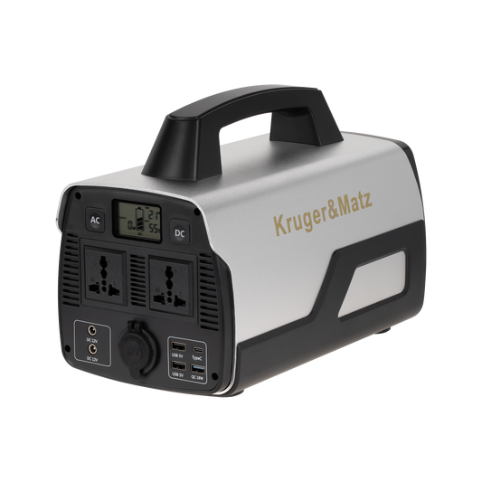 Kruger&Matz Emergency and Portable Power Sources – 500W Portable Power Station