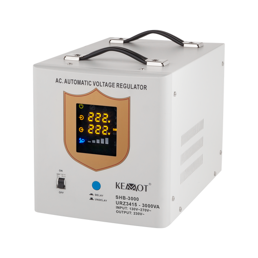 Kemot Voltage Stabilizers – KEMOT SHB-3000 Automatic Voltage Stabilizer