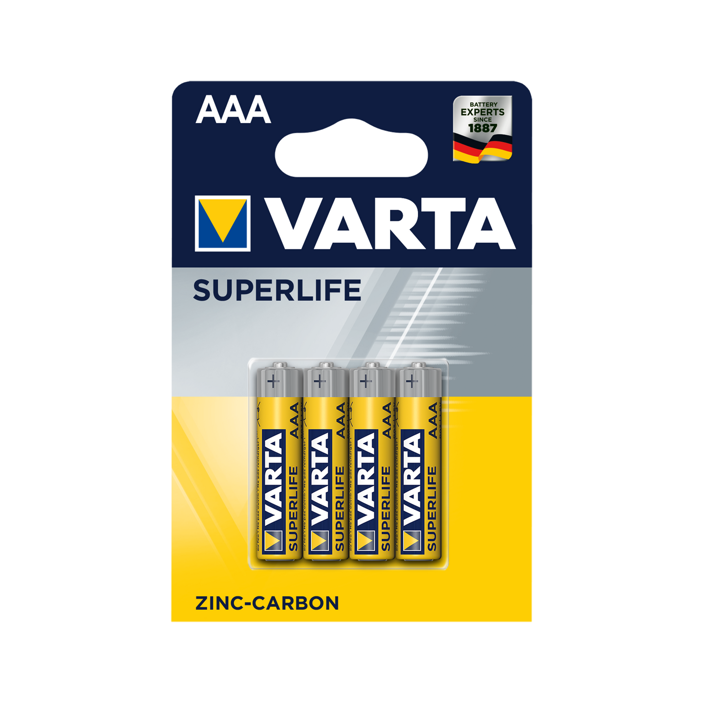 Varta Alkaline, coin-cell, and – VARTA R03 SUPERLIFE Batteries, 4 per pack