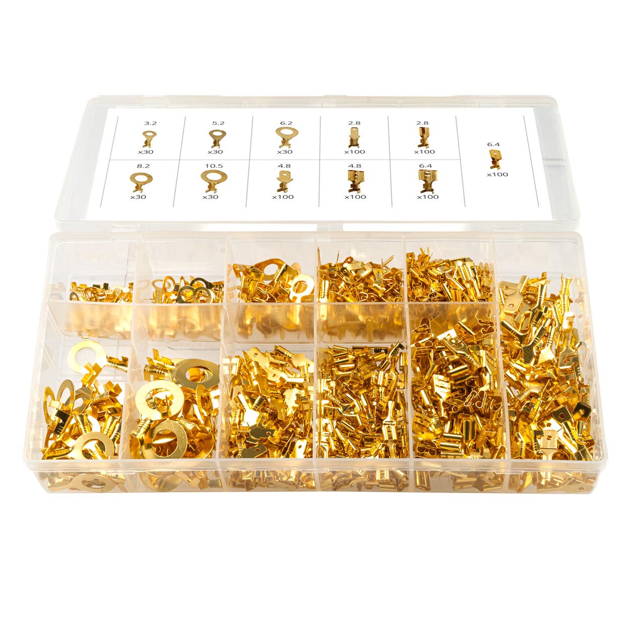 AMiO Connectors, automotive connector set, 750 pcs. amio-03032