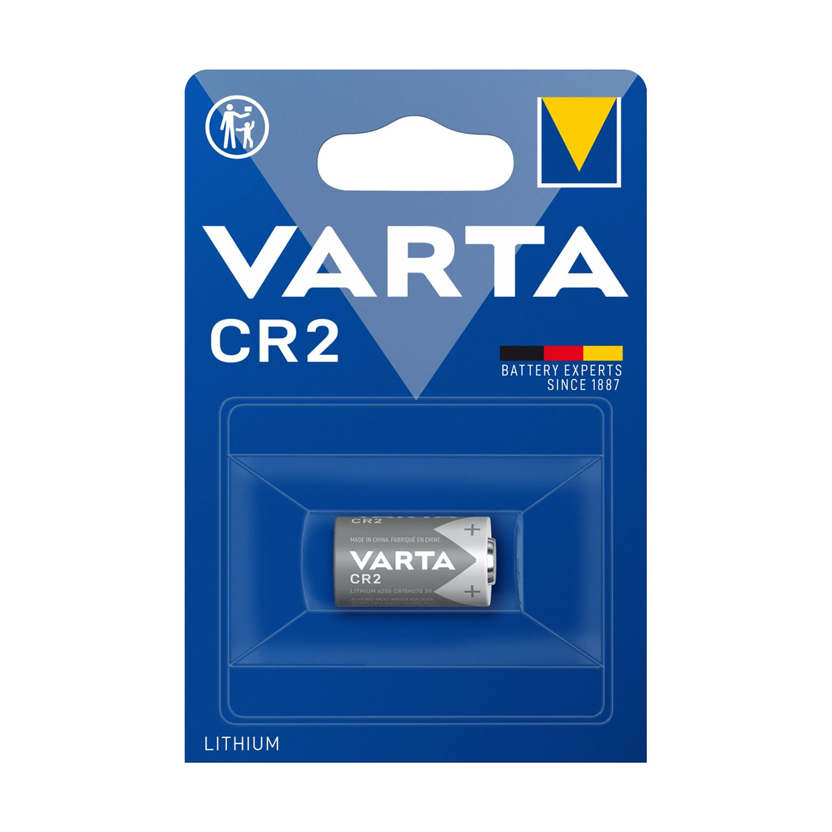 Varta Alkaline, coin-cell, and – VARTA CR2 Battery, 1 per blister pack
