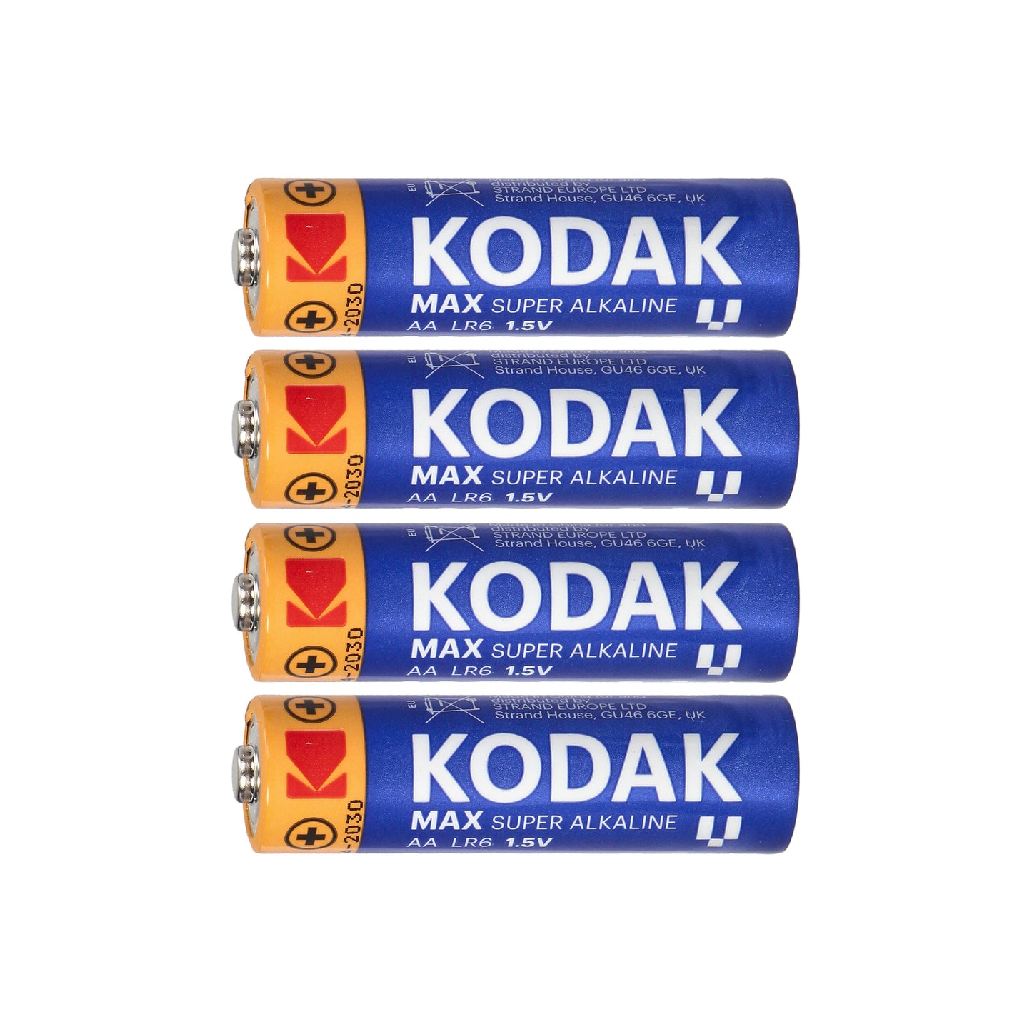 Orno Alkaline, coin-cell, and – Kodak MAX Alkaline AA LR6 Batteries, 4-pack – image 2