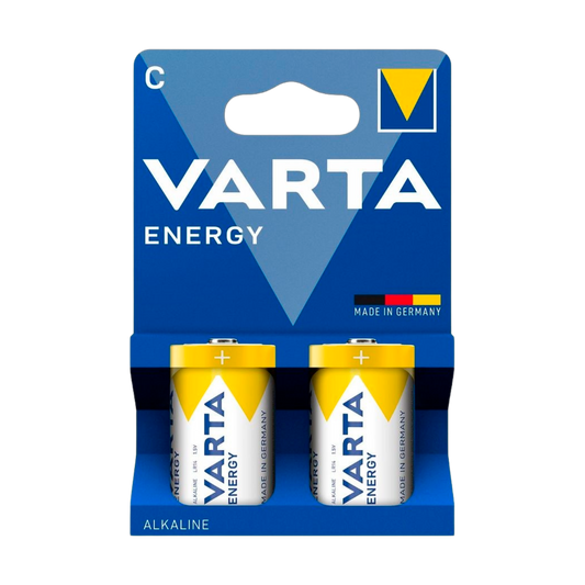 Varta Alkaline, coin-cell, and zinc-carbon – VARTA LR14 ENERGY Alkaline Battery, 2-pack