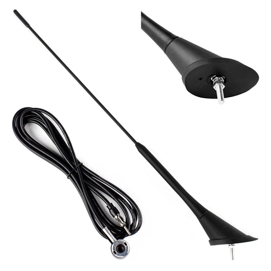 AMiO Radio-controlled, electric, telescopic, and – 40 cm Car Antenna ant07 amio-01507