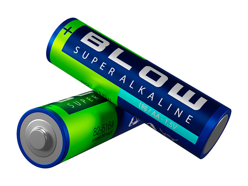 Blow Alkaline – 82-516# Blow Super Alkaline AA LR6 Battery, Blister Pack – image 2
