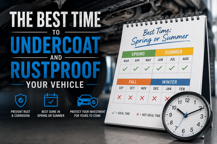 Vehicle rust protection: why timing matters