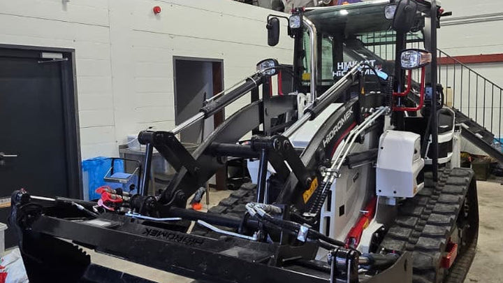 New Hidromek HMK 62T Equipped with the UNITEDSEATS Rancher Pro 12V Heated Air Suspension Seat