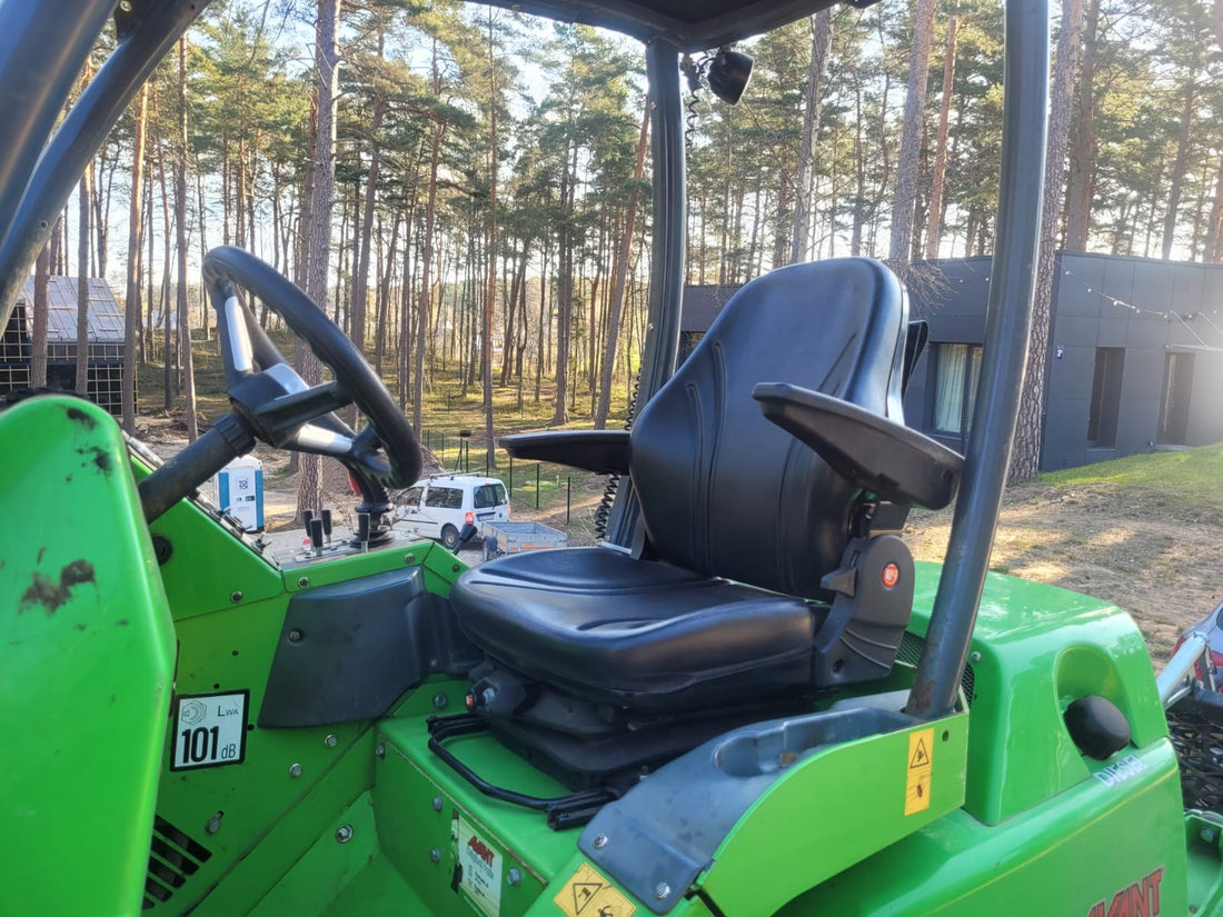 Carlat's Successful Air LGV35/C2 Seat Install on Avant 365 Forklift