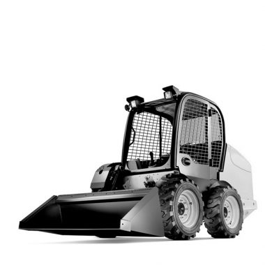 Small construction vehicle seats